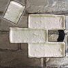 Silicone stamp, Brick stamp, Half brick stamp, Stamped concrete, Brick pattern, verticalstamps.com