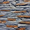 Silicone stamp, Stacked stamp, Stacked slate stone, Stamped concrete, Veener pattern, verticalstamps.com, wall, SEATTLE, fireplace